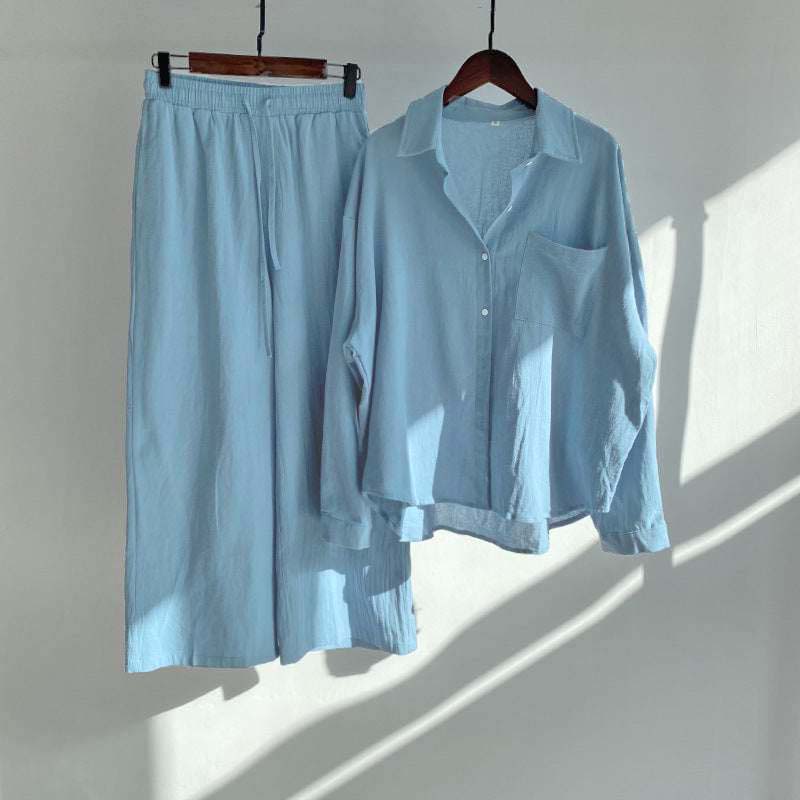 Alenza Western Shirt Style 2-Pcs Stiched Co-Ord Set.