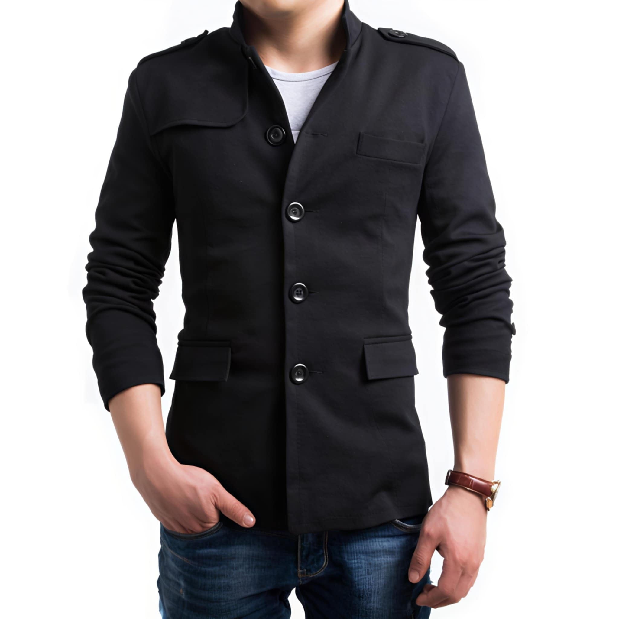 Bundle Of 3 Collar Style Casual Winter Fleece Coat. MWJ-407 V2