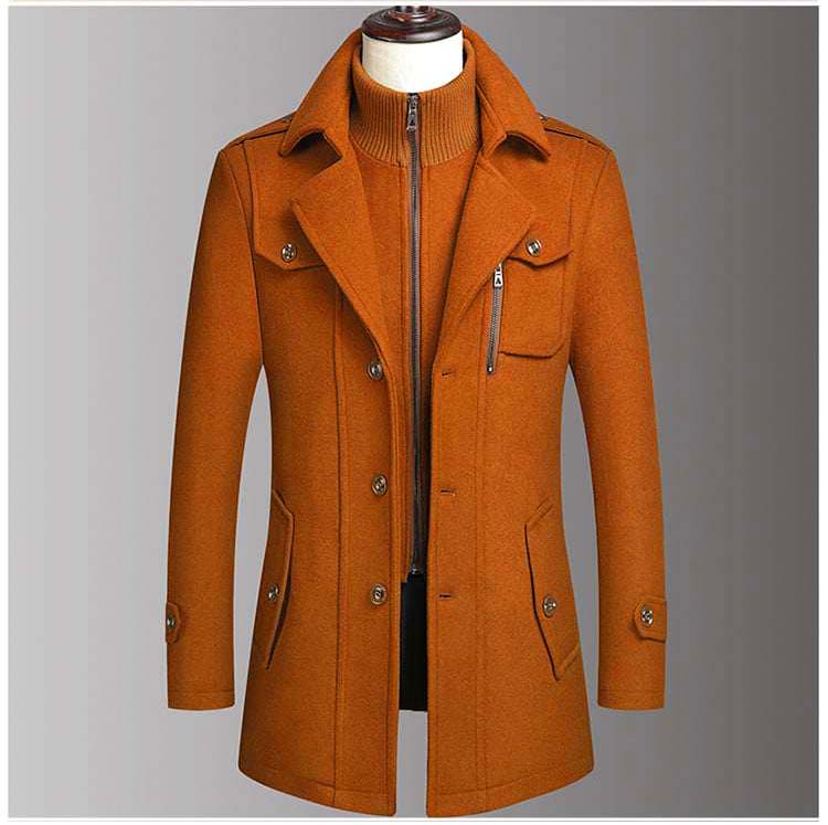 Arctix Casual Double-Neck Winter Casual Fleece Coat. MWJ-408